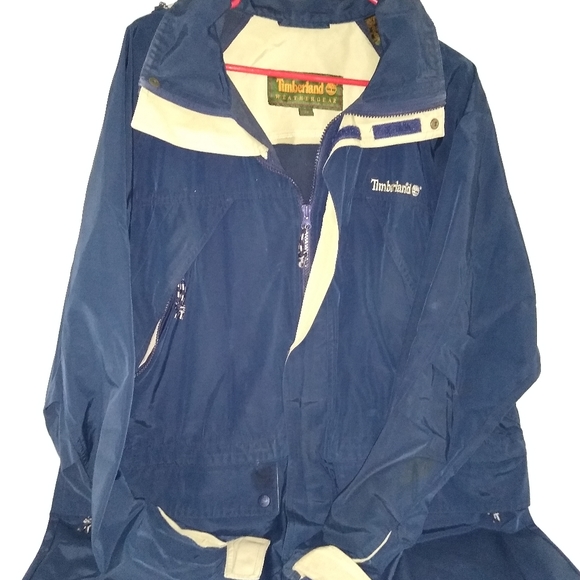 Timberland blue jacket size Med - Picture 1 of 3
